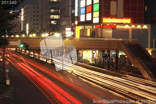 Image of Night city traffic