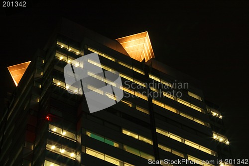 Image of Skyscraper in the night