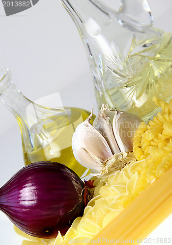 Image of Pasta ingredients 