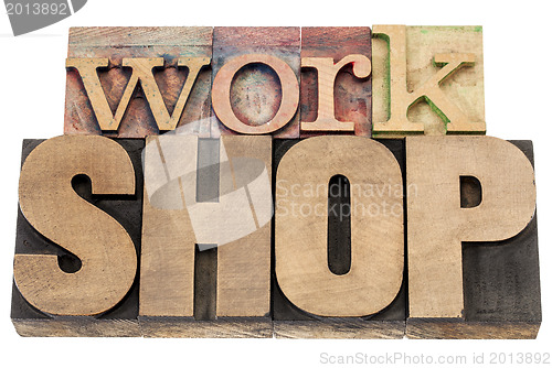 Image of workshop word