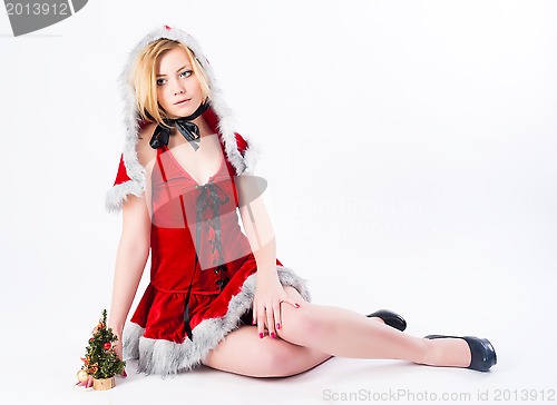 Image of Sexy Santa girl