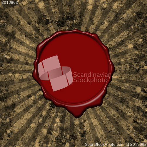 Image of Wax seal parchment background