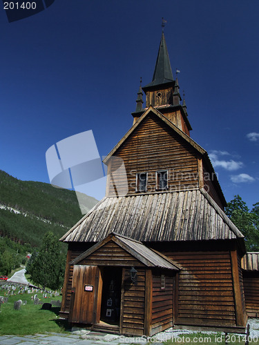 Image of Old wooden historical church