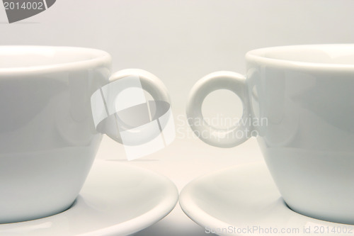 Image of Tea cups symmetry