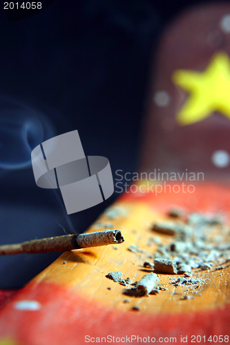 Image of Burning incense