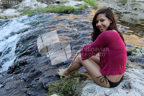 Image of Hispanic Woman Creek