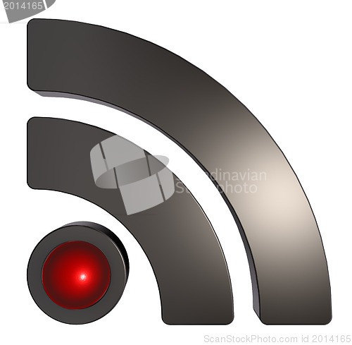 Image of rss symbol