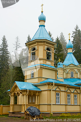 Image of Beautiful Christian church St.Petersburg.