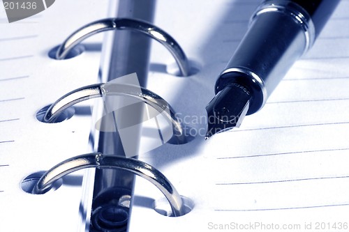 Image of Pen and Notepad