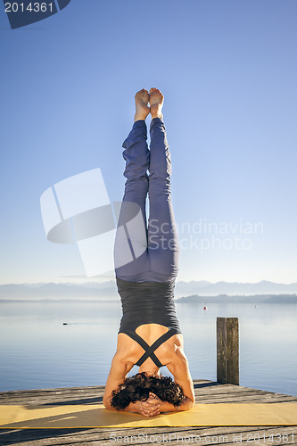 Image of yoga woman