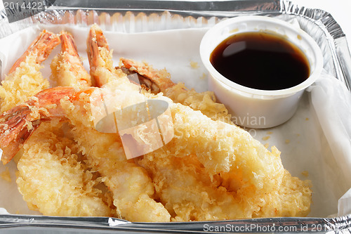 Image of Prawn tempura fast food