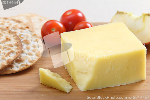 Image of English Cheddar cheese