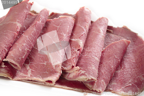 Image of Corned beef closeup