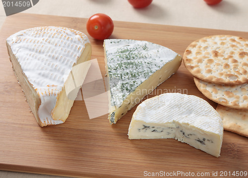 Image of Three French Cheeses