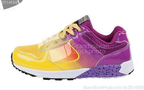 Image of Sport shoe on white background