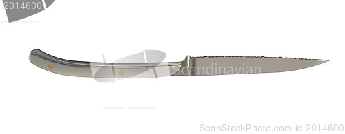 Image of knife isolated on white