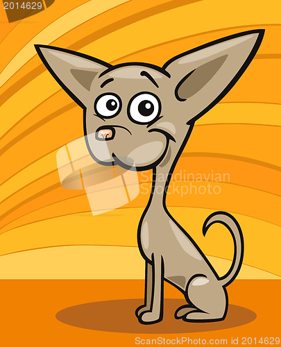 Image of Chihuahua dog cartoon illustration