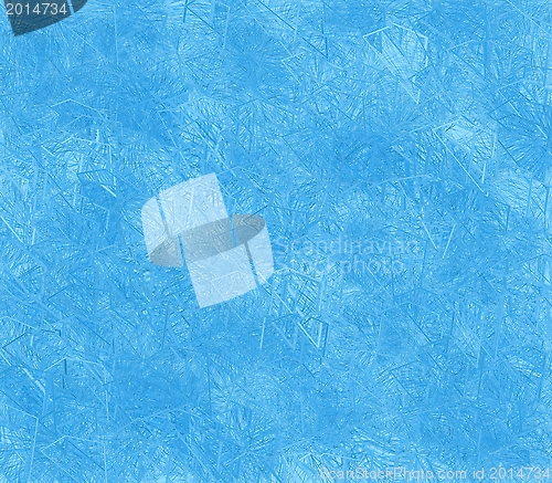 Image of Abstract blue icy background