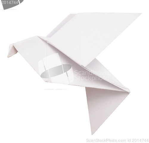 Image of origami dove