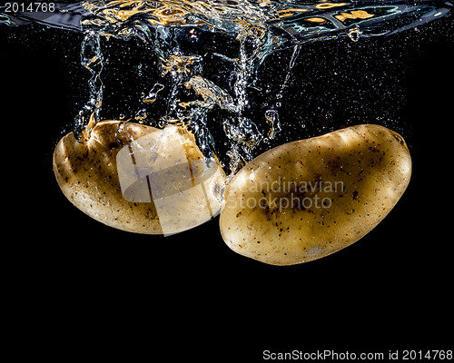 Image of potato water