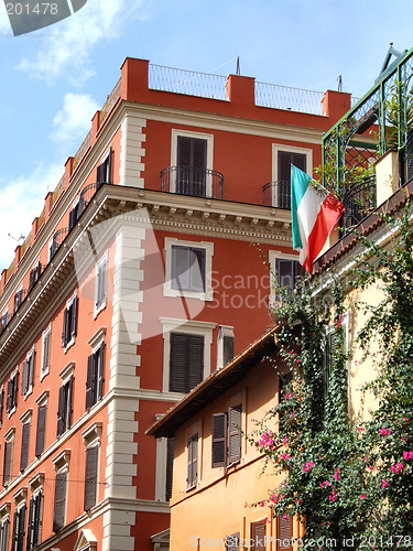 Image of Urban housing - Rome street scenic