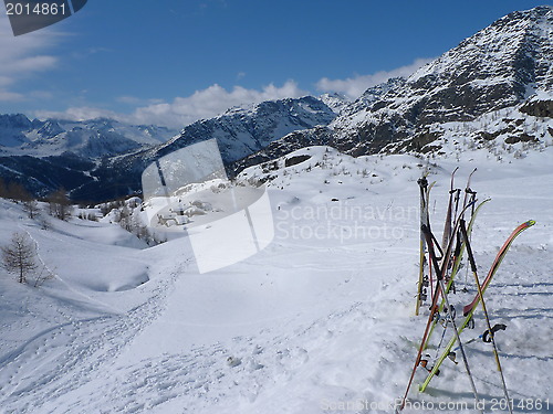 Image of winter in the alps