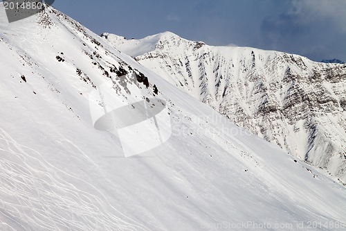 Image of Ski slope, off-piste