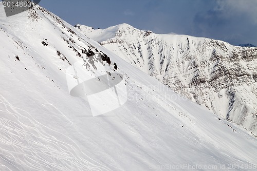 Image of Ski slope, off-piste
