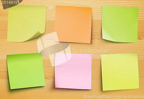 Image of Post it notes
