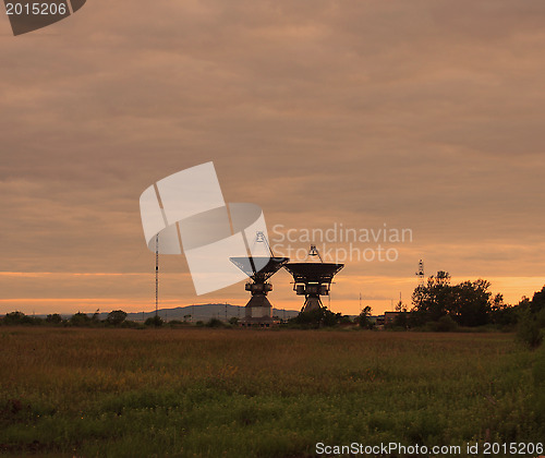 Image of Outer-space communication locator