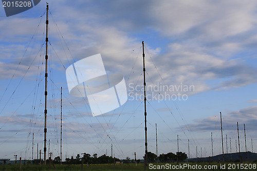 Image of The big antenna field