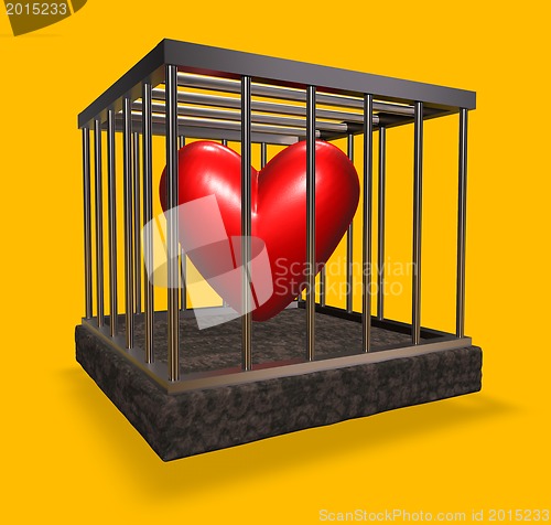 Image of love cage