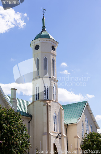 Image of Steeple of Fredericksburg County Courthouse