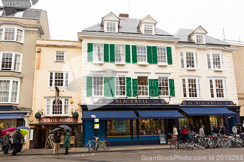 Image of Famous Blackwell bookstore Oxford University