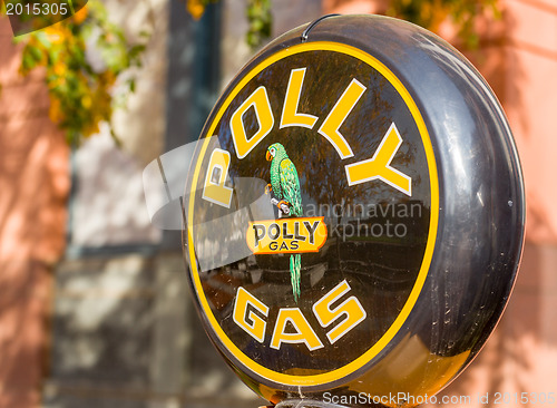 Image of Reflections in Polly Gas pump