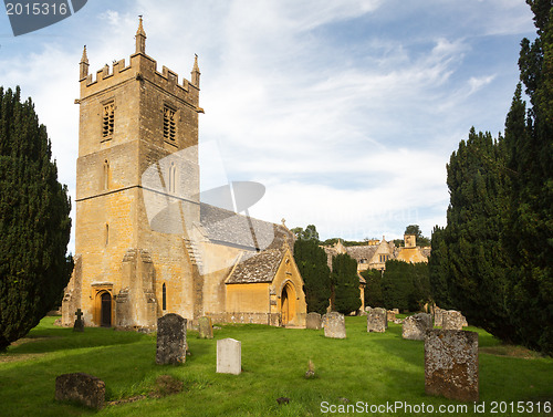 Image of Stanway House and St Peters Church Stanton