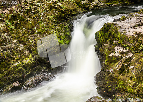 Image of Skelwith Falls waterfall in Lake District