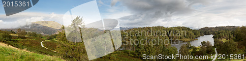 Image of View over Tarn Hows in English Lake District