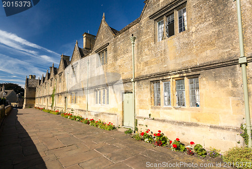 Image of Traditional cotswold stone almshouses