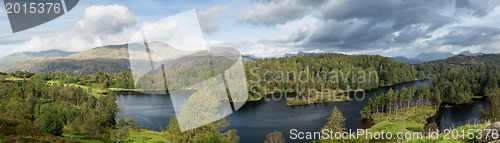 Image of View over Tarn Hows in English Lake District