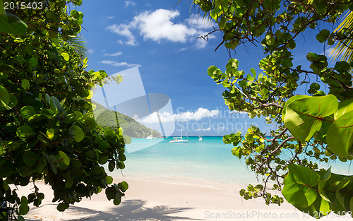 Image of Glorious beach at Anse Marcel on St Martin