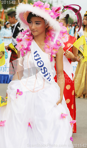 Image of Beautiful young Thai girl