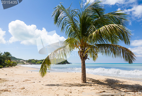 Image of Friar's bay on St Martin in Caribbean