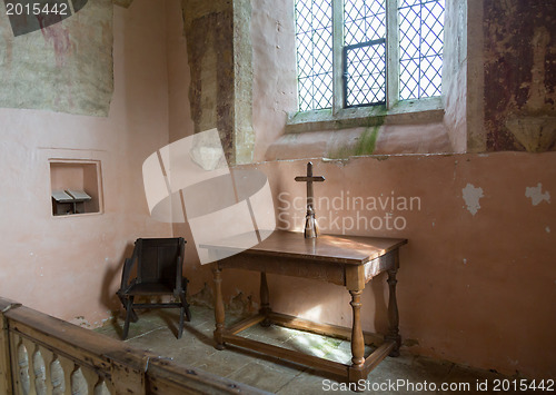 Image of Interior of St Oswald parish church Widford