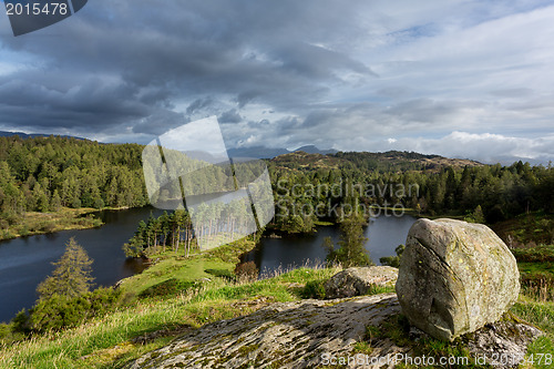 Image of View over Tarn Hows in English Lake District