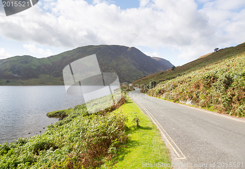 Image of View over Crummock Water in Lake District