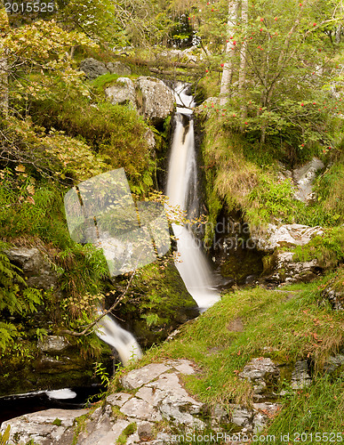 Image of Small cascades at head of Pistyll Rhaeadr