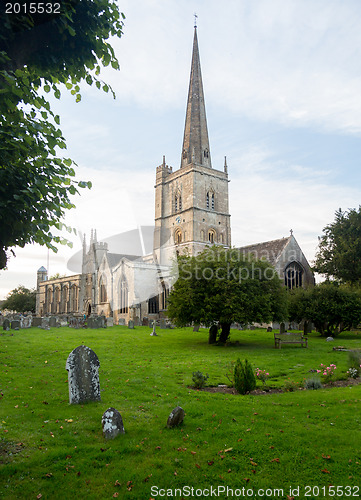 Image of Church and graveyard in Burford