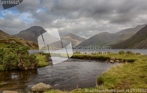 Image of Wast water in english lake district