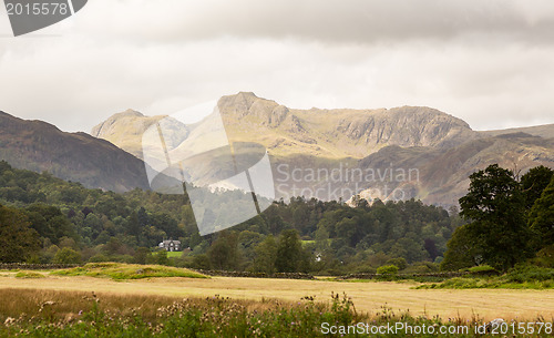 Image of Langdale Pikes in Lake District